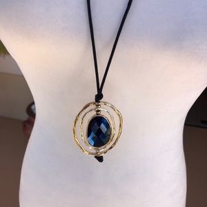 Collier Bella Jack Reversible Perles Et Strass - Ton Argenté - Neuf Avec étiquettes 16"